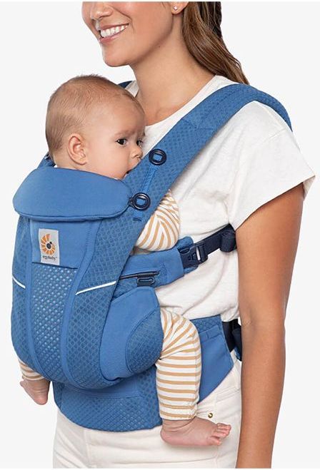 ErgoBaby Nosítko na nošení dětí Omni Breeze Slate Blue 2021 - obrázek 2