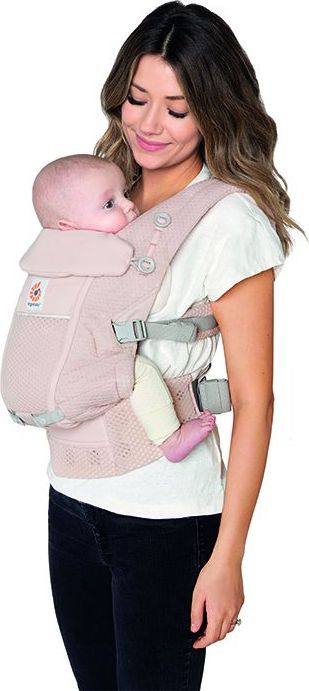 ErgoBaby Nosítko na nošení dětí Adapt Soft Flex Mesh Pink Quartz 2021 - obrázek 1