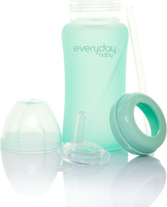 Everyday Baby Láhev sklo-brčko 240 ml EverydayBaby Healthy+ - obrázek 1