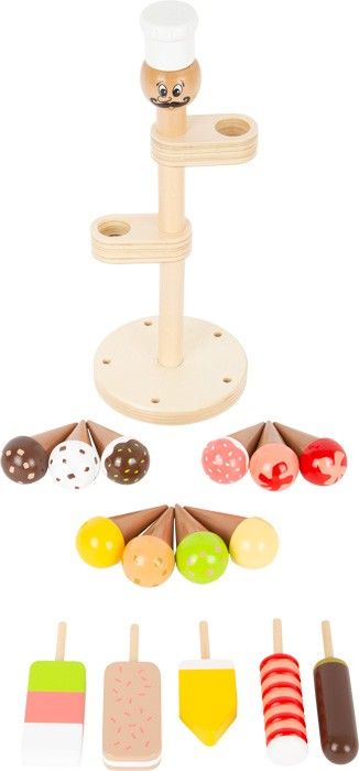 Small Foot by Legler Otočný stojan se zmrzlinou Luigi Gelato - obrázek 2