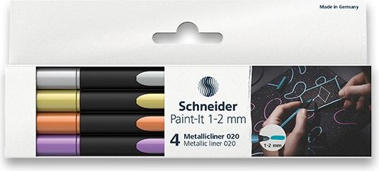 Schneider Liner Paint-it Metallic sada 4 ks 2011 - obrázek 1