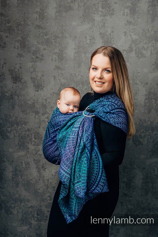 LennyLamb ring sling - PEACOCK'S TAIL - PROVANCE - obrázek 1