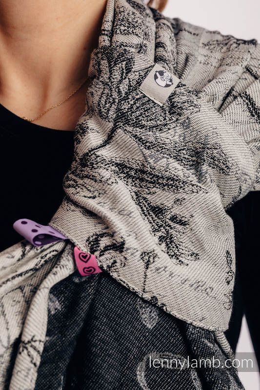 LennyLamb ring sling -  HERBARIUM ROUNDHAY GARDEN - obrázek 2