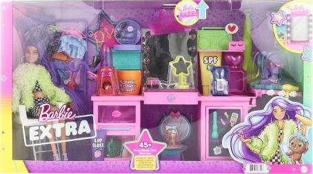 Barbie Extra šatník s panenkou - herní set - obrázek 1