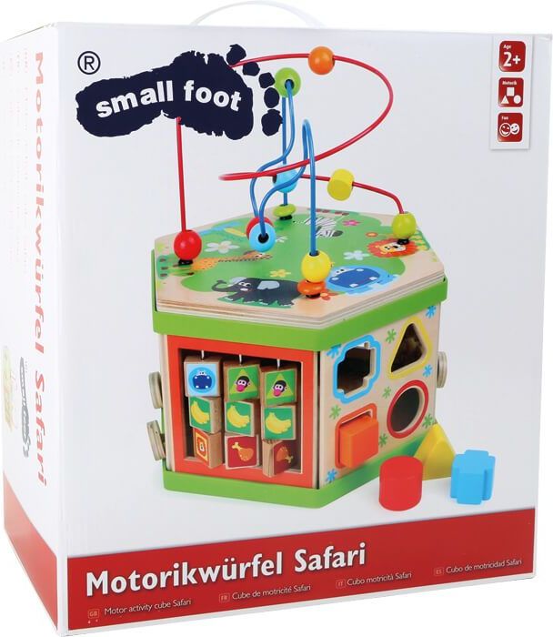 Small foot by Legler Small Foot Velká motorická kostka safari poškozený obal - obrázek 5