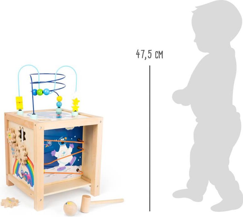 Small foot by Legler Small Foot Motorická kostka Sezame otevři se! poškozený obal - obrázek 4