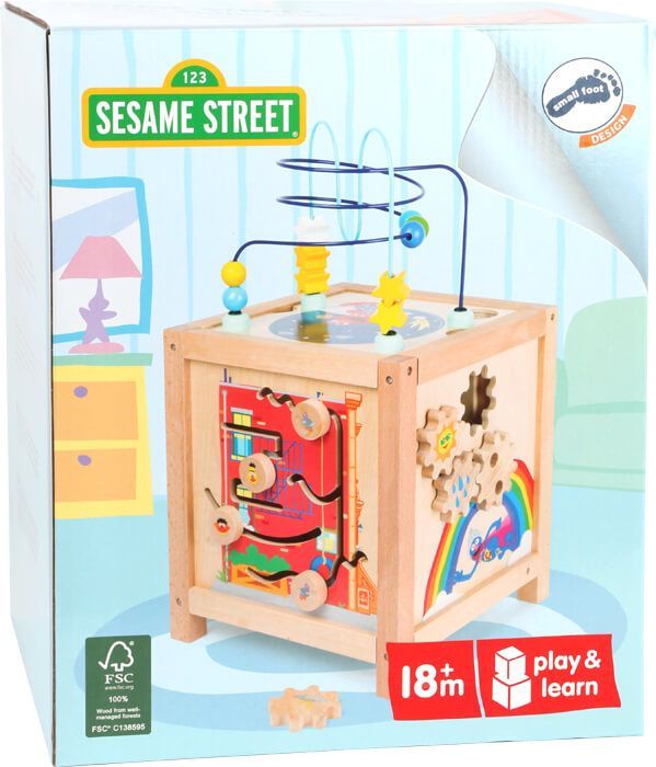 Small foot by Legler Small Foot Motorická kostka Sezame otevři se! poškozený obal - obrázek 6