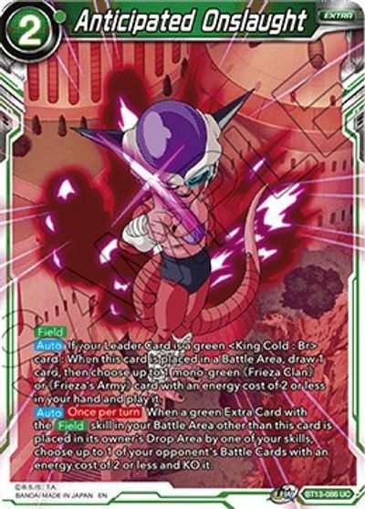 Anticipated Onslaught (R)/ Dragon Ball Super -  Supreme Rivalry - obrázek 1