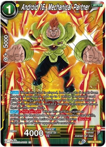 Android 16, Mechanical Partner (R)/ Dragon Ball Super -  Supreme Rivalry - obrázek 1