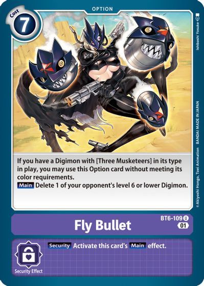 Fly Bullet (OPTION) / DIGIMON - obrázek 1