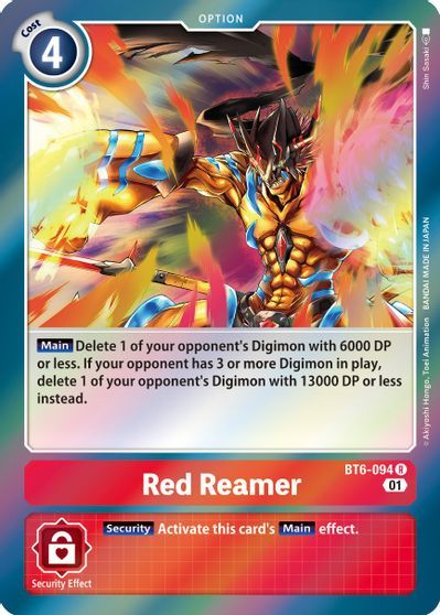 Red Reamer (OPTION) / DIGIMON - obrázek 1