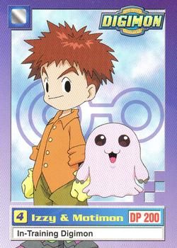 7 - 4 Izzy & Motimon / DIGIMON - obrázek 1