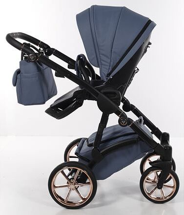 Kočárek Junama Termo line TEX dvojkombinace 04 Pigeon blue - obrázek 14
