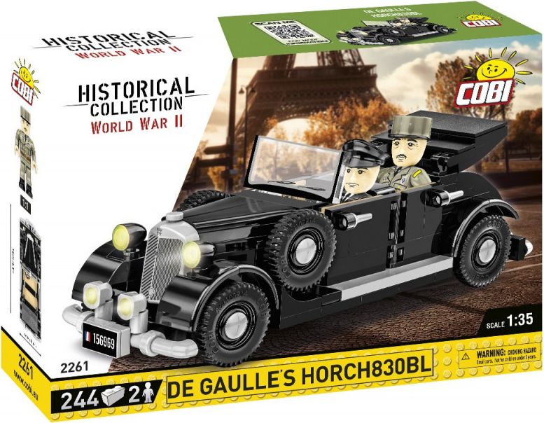 COBI 2261 Horch 830BL generála De Gaullea - obrázek 1