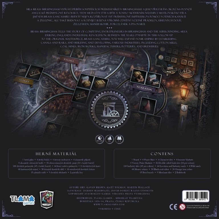 Tlama games Brass: Birmingham CZ/EN - obrázek 7