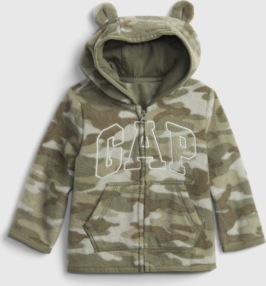 Logo Mikina dětská GAP | Zelená | Chlapecké | 3-6 měsíců - obrázek 1