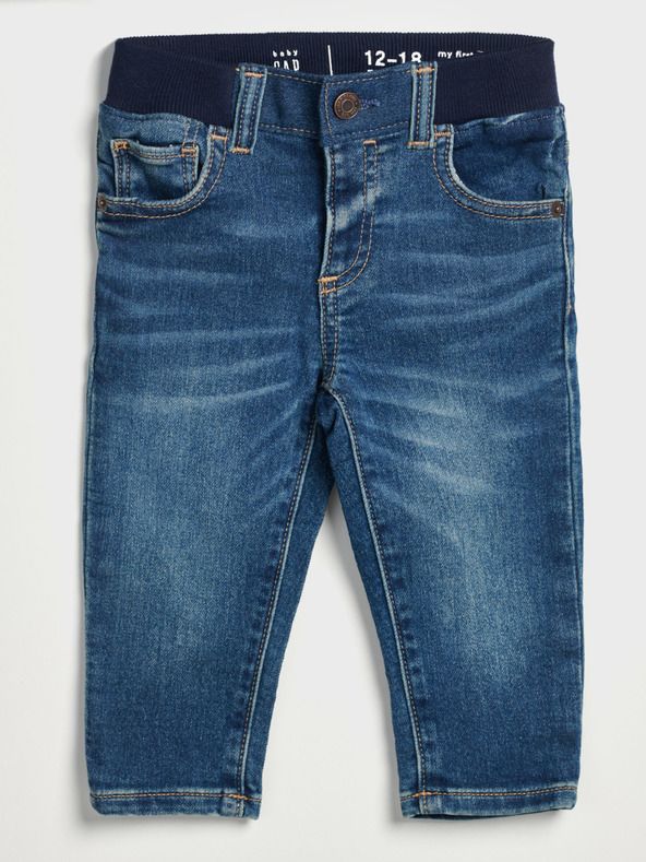 Jeans dětské GAP | Modrá | Chlapecké | 6-12 měsíců - obrázek 1