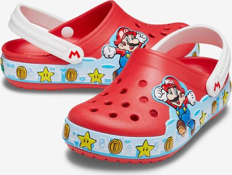FL Super Mario Lights CgK Crocs dětské Crocs | Červená | Chlapecké | 33-34 - obrázek 4