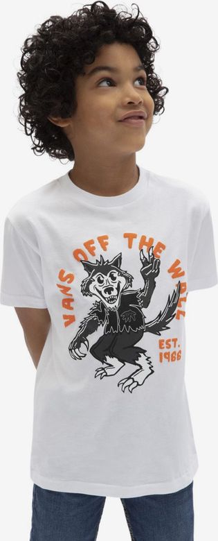 SK8 Wolf Triko dětské Vans | Bílá | Chlapecké | 6-7 let - obrázek 1