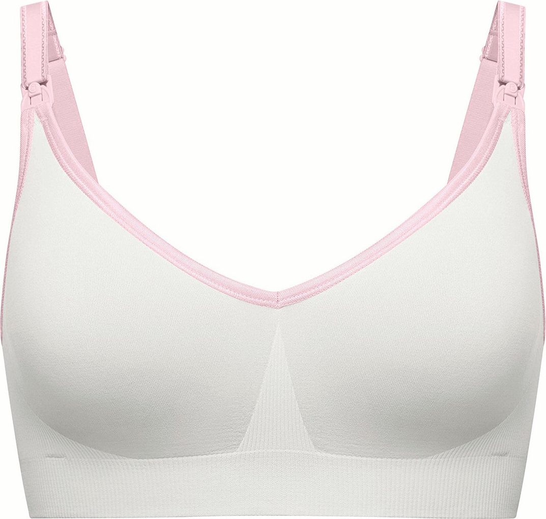Bravado Kojicí a těhotenská podprsenka Body Silk Seamless Velikost: S, Barva: bílá - obrázek 2