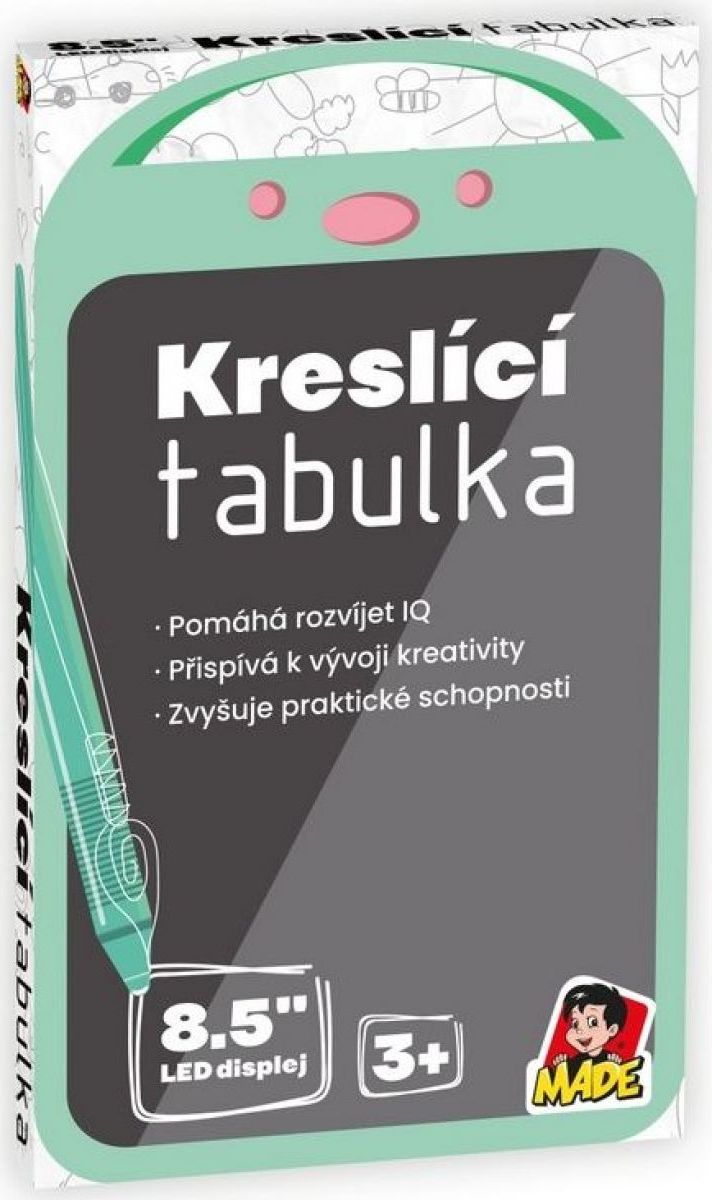 Made Tabulka kreslící 25 cm - zelená - obrázek 3