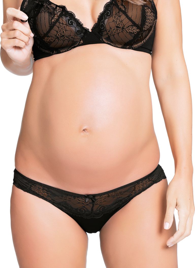 Cake Maternity Dámské kalhotky Truffles Velikost: XL, Barva: černá - obrázek 1