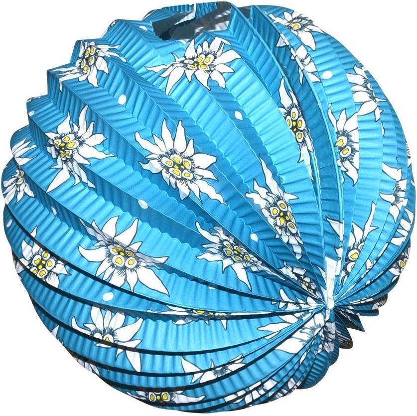 Wiky Wiky Lampion koule modrá 25 cm - obrázek 1