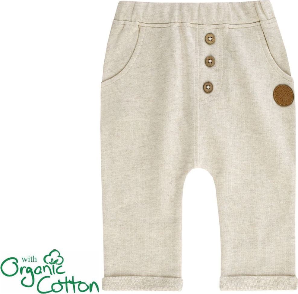 JACKY chlapecké kalhoty Boys In The Wood z organické bavlny 3721220 62 béžová - obrázek 1