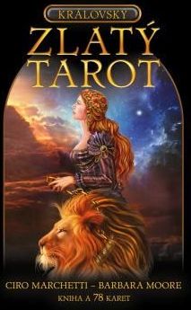 Moore Barbara: Královský Zlatý tarot - Kniha a 78 karet (lesklé) - obrázek 1