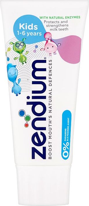 Zendium dětská zubní pasta Kids 1–6 let 50 ml - obrázek 1