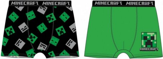 E plus M - Chlapecké boxerky / trenýrky Minecraft - bal. 2 ks 116 - obrázek 1