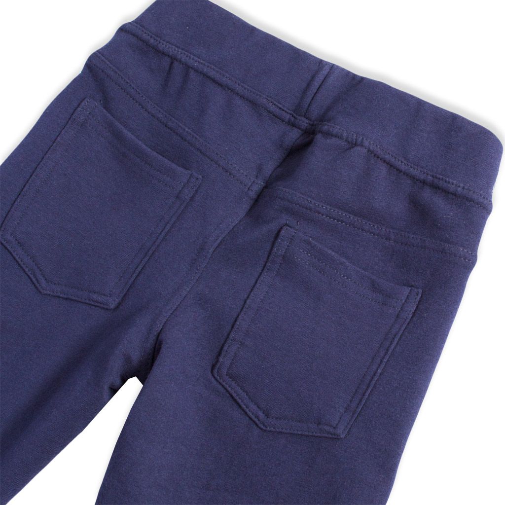 Dívčí kalhoty VENERE JEGGINGS modré Velikost: 128 - obrázek 2