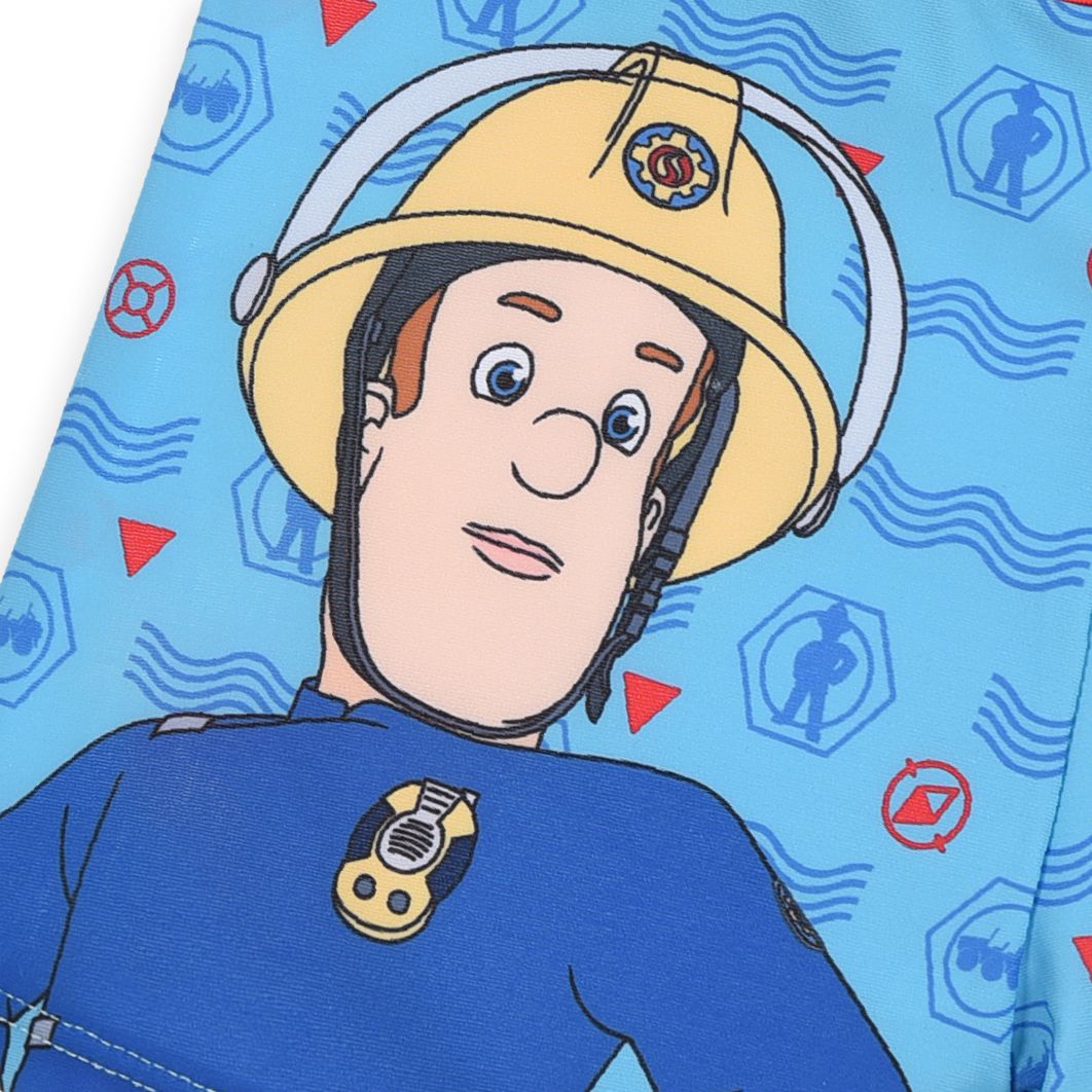 Chlapecké plavky FIREMAN SAM BEACH PATROL tyrkysové Velikost: 98 - obrázek 2