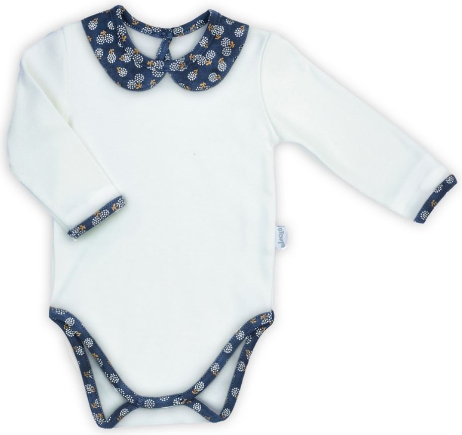 Kojenecké body s dlouhým rukávem Nicol Sonia Varianta: bílá/74 (6-9m) - obrázek 3