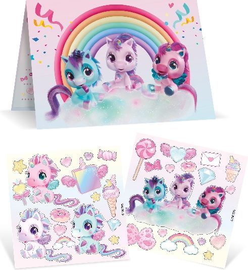 TM Toys My baby unicorn Můj interaktivní jednorožec světle růžový - obrázek 3