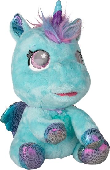 TM Toys My baby unicorn Můj interaktivní jednorožec modrý - obrázek 1