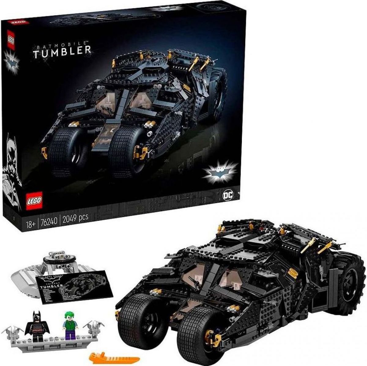 LEGO® DC Batman ™ 76240 DC Batman™ Batmobil Tumbler - obrázek 1