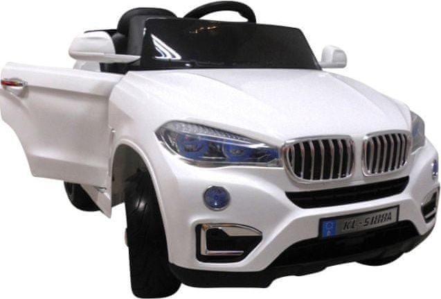 R-Sport Elektrické autíčko Cabrio B12 Bílé - obrázek 1