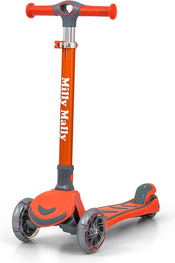Dětská koloběžka Milly Mally Scooter Varianta: Boogie - oranžová - obrázek 1