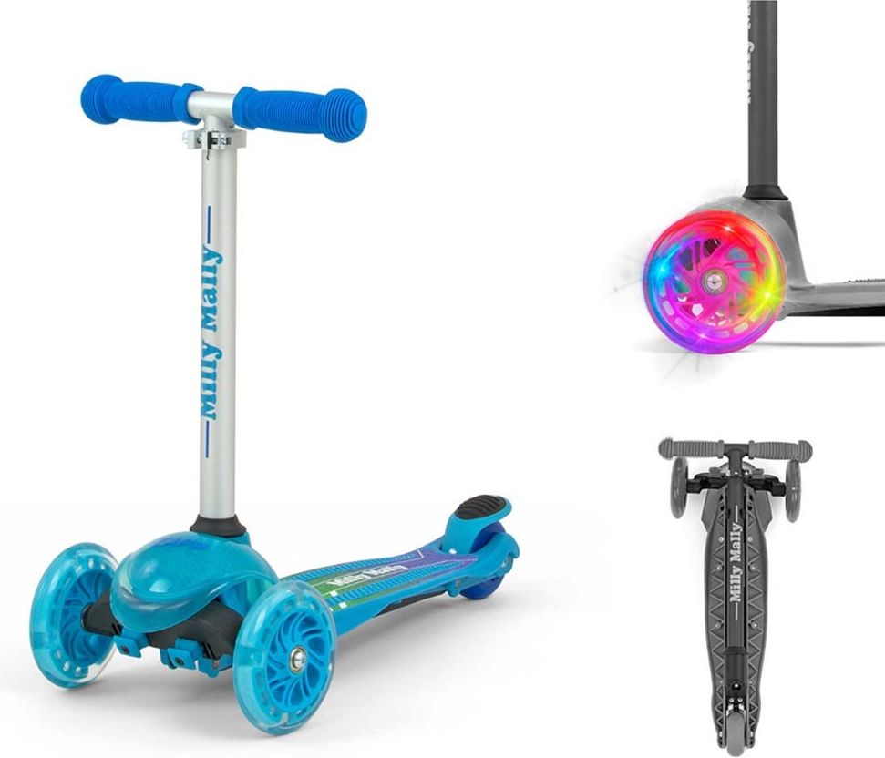 Dětská koloběžka Milly Mally Scooter Varianta: Boogie - oranžová - obrázek 3