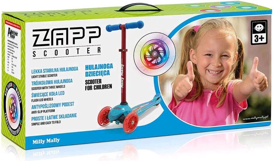 Dětská koloběžka Milly Mally Scooter Varianta: Boogie - oranžová - obrázek 17