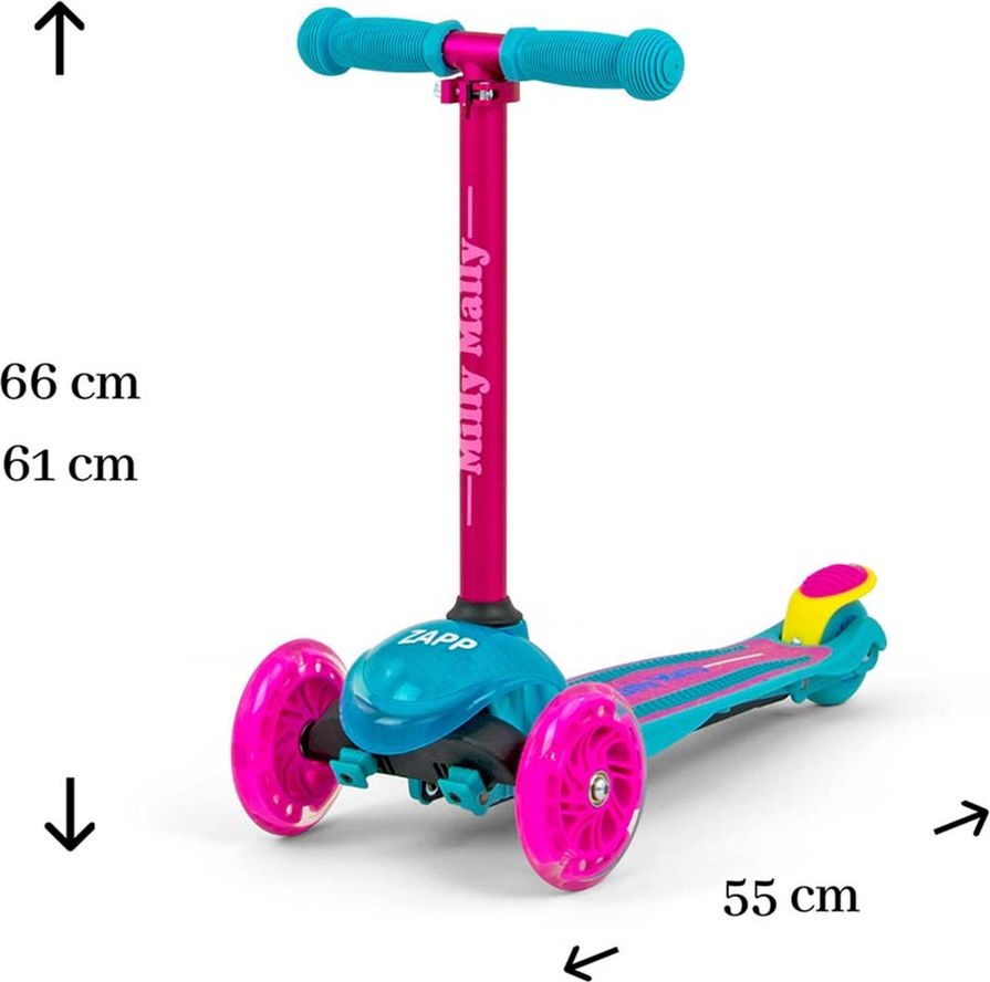 Dětská koloběžka Milly Mally Scooter Varianta: Boogie - oranžová - obrázek 36