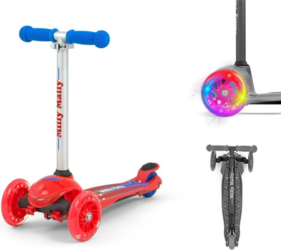 Dětská koloběžka Milly Mally Scooter Varianta: Boogie - oranžová - obrázek 41