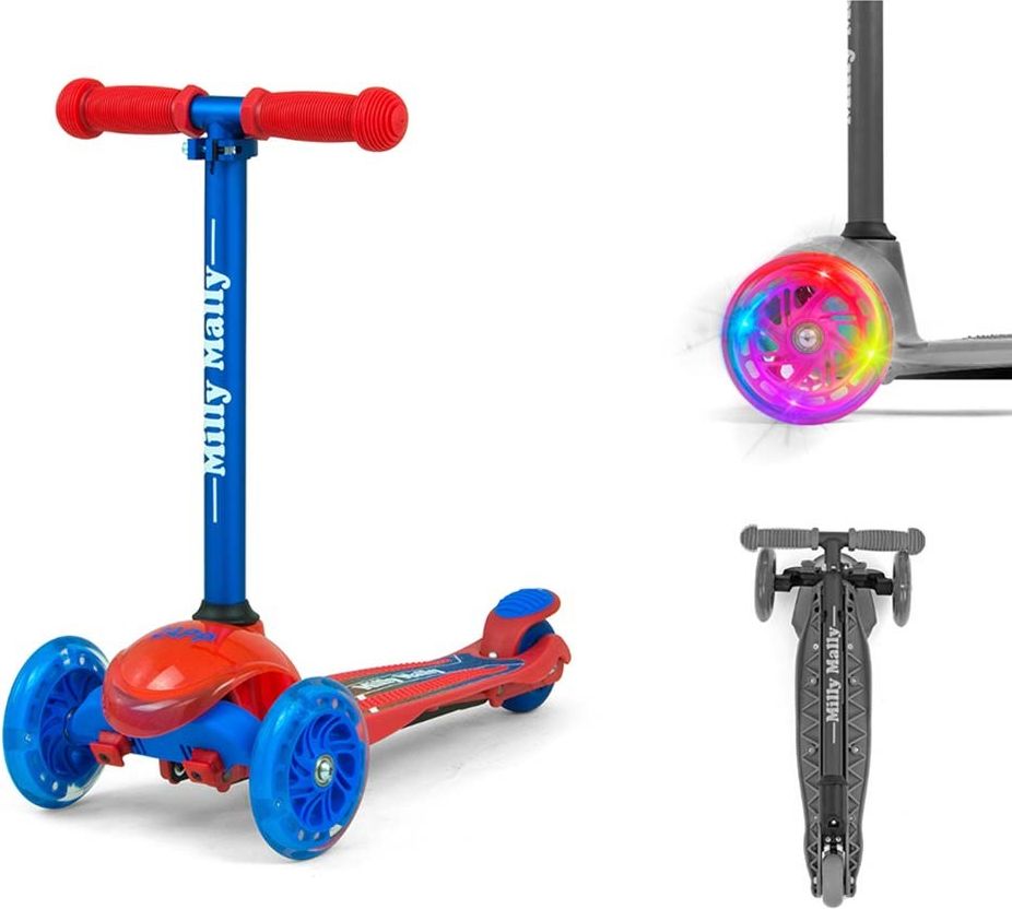 Dětská koloběžka Milly Mally Scooter Varianta: Boogie - oranžová - obrázek 70