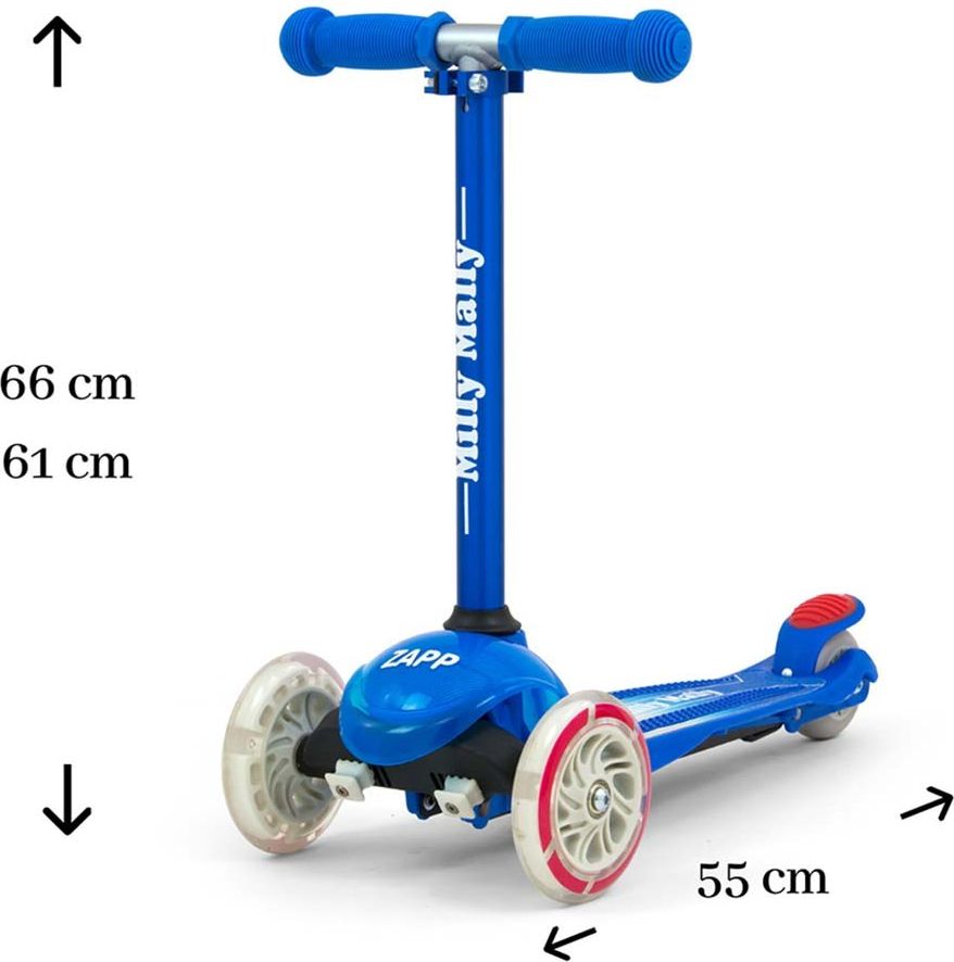 Dětská koloběžka Milly Mally Scooter Varianta: Boogie - oranžová - obrázek 89