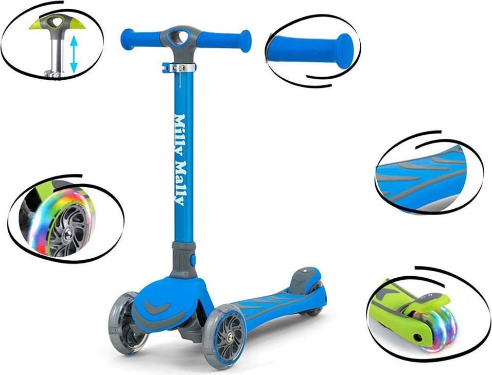 Dětská koloběžka Milly Mally Scooter Varianta: Boogie - oranžová - obrázek 92