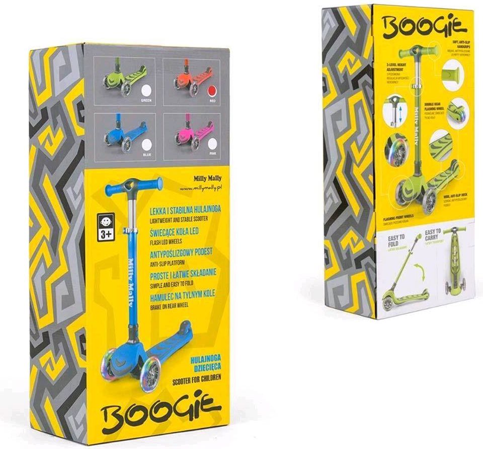 Dětská koloběžka Milly Mally Scooter Varianta: Boogie - oranžová - obrázek 119