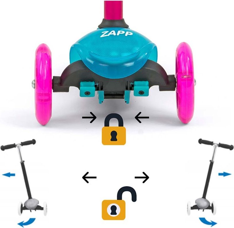 Dětská koloběžka Milly Mally Scooter Varianta: Boogie - oranžová - obrázek 133