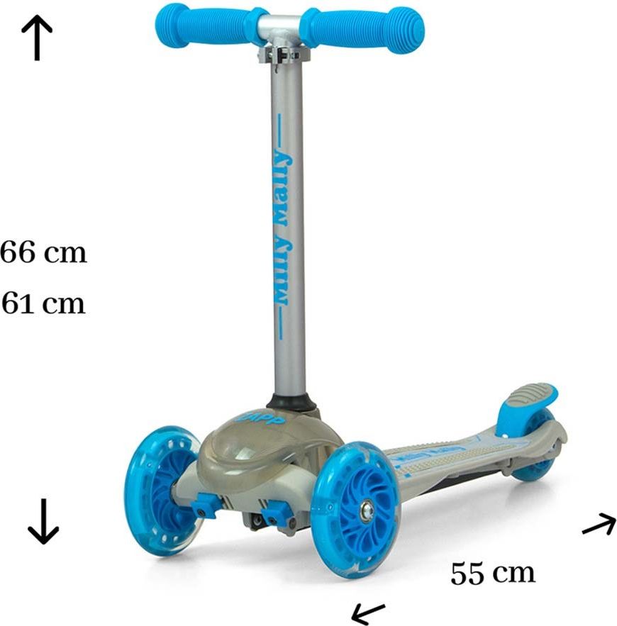 Dětská koloběžka Milly Mally Scooter Varianta: Boogie - oranžová - obrázek 137