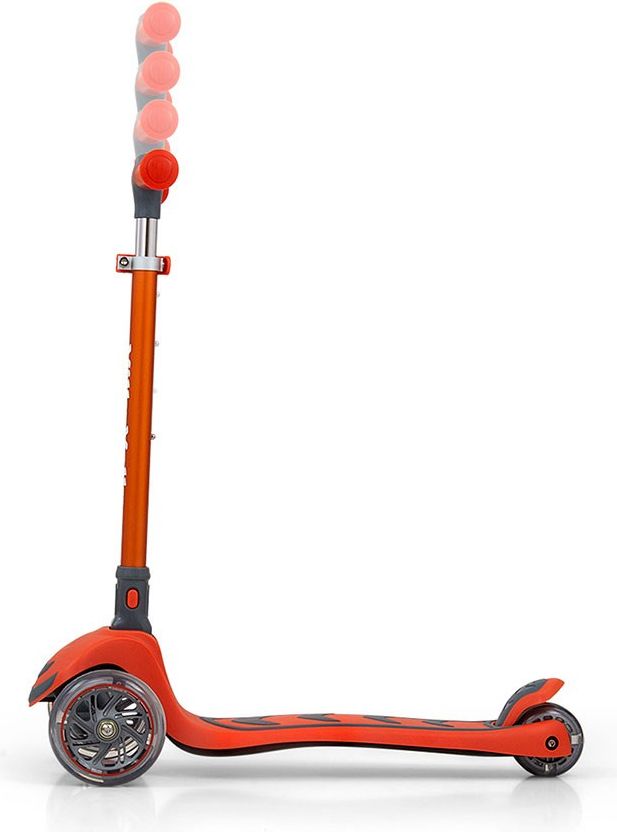 Dětská koloběžka Milly Mally Scooter Varianta: Boogie - oranžová - obrázek 155
